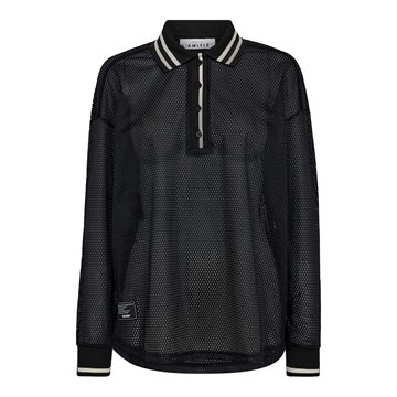 Haute L ' Amitié - Drift Polo Blouse - Black